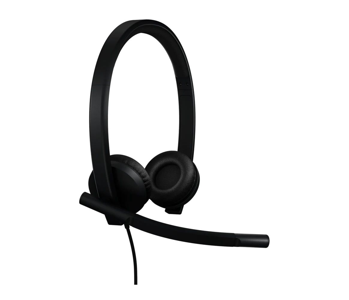 Logitech H570E Teams USB-C Stereo Headset Black