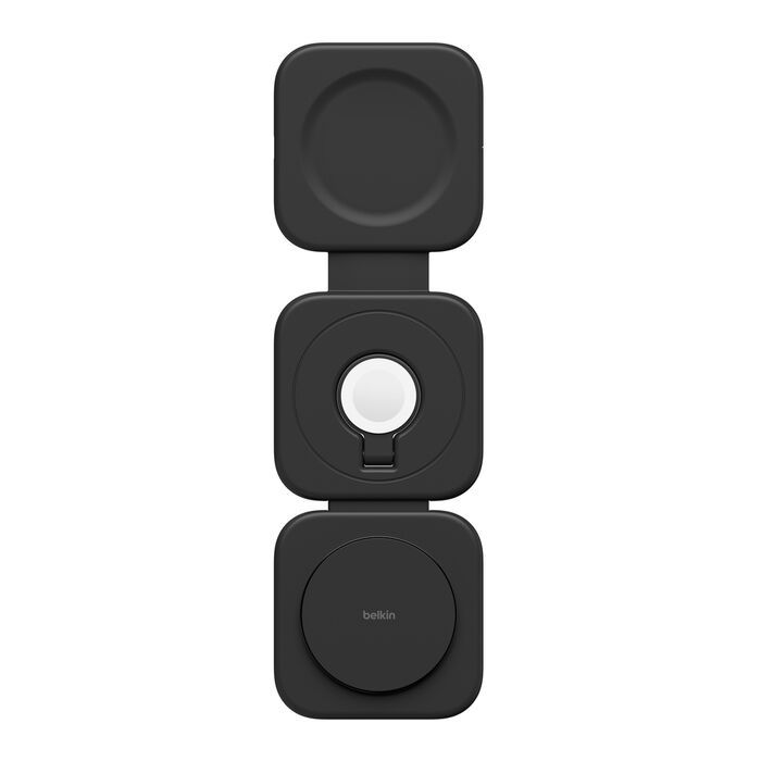 Belkin BoostCharge Pro 3-in-1 Magnetic Wireless Charging Travel Pad with Qi2 15W