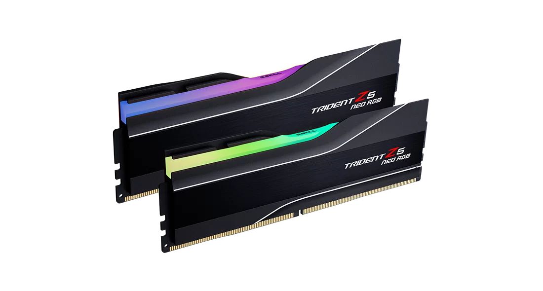 G.SKILL 32GB DDR5 6000MHz Kit(2x16GB) Trident Z5 Neo RGB Matte Black