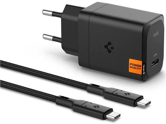 Spigen ArcStation Pro 65W Wall Charger GaN / 1-Port Black