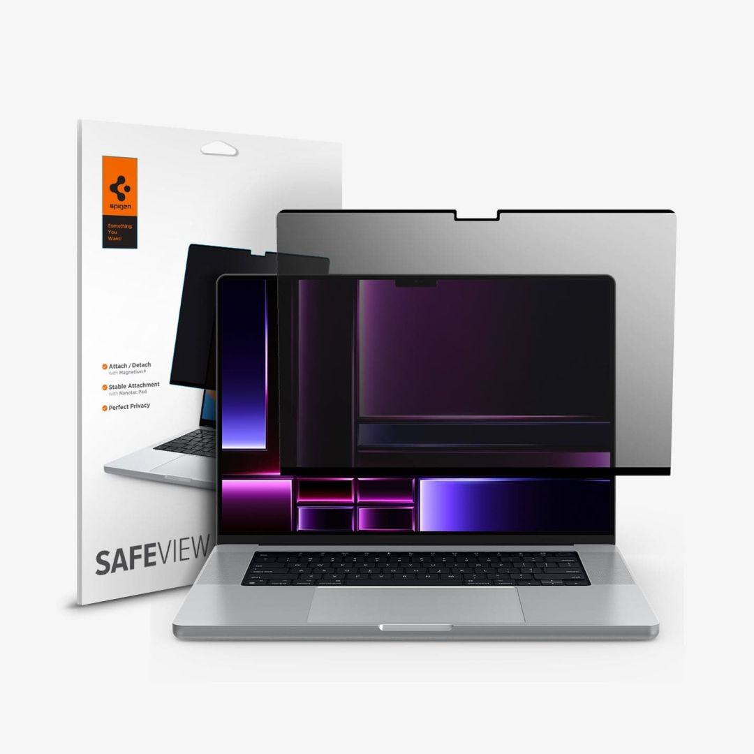 Spigen SafeView 1 Pack  MacBook Pro 16" M4 2024/M3 2023/ M2 2023/M1 2021