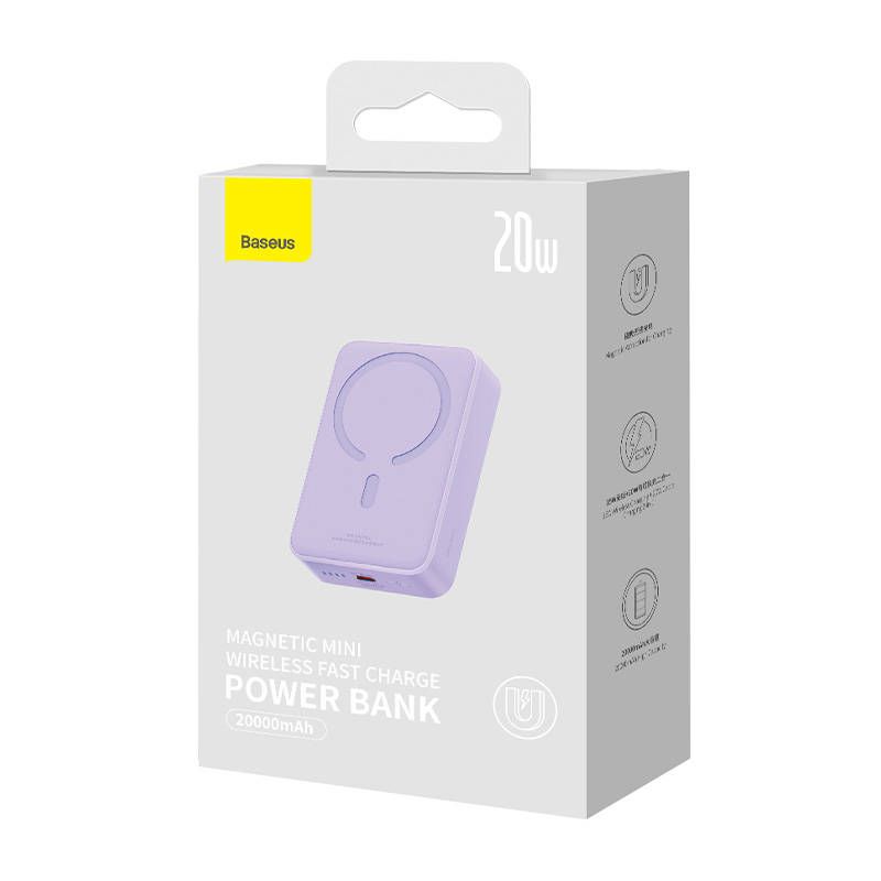 Baseus Magnetic Mini 20000mAh Powerbank Purple