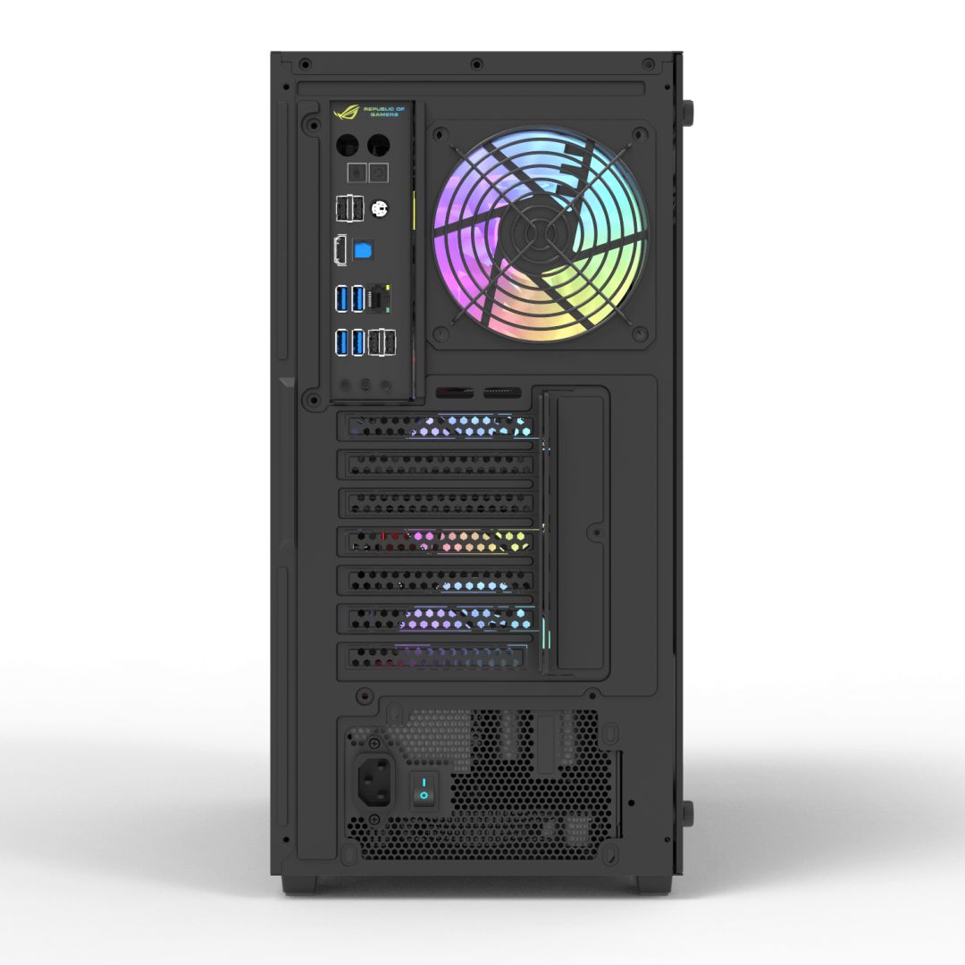 darkFlash DK260 Tempered Glass Black