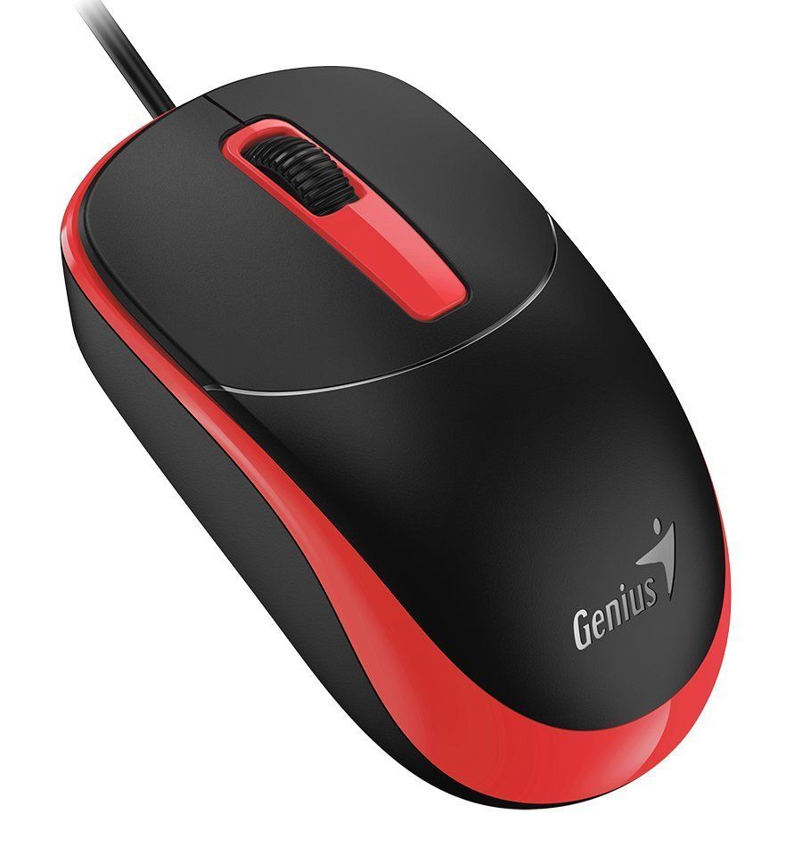 Genius DX-123 Wired Mouse Black/Red