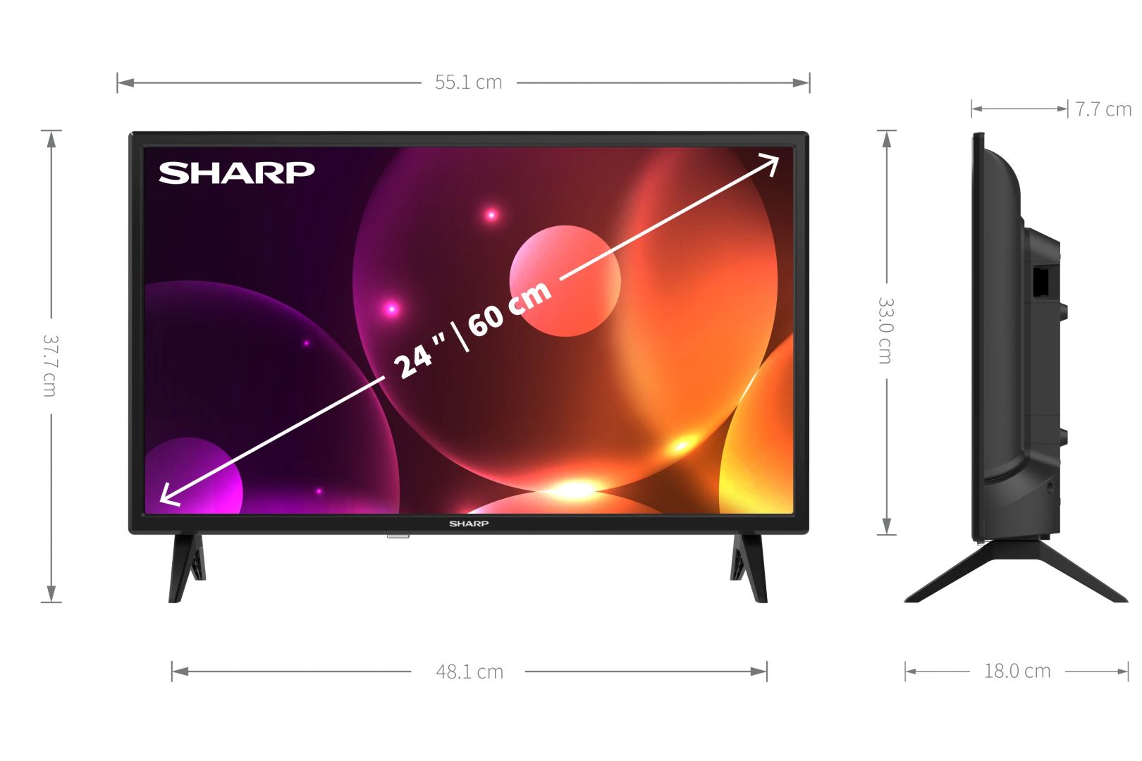 Sharp 24" 24FA2E LED