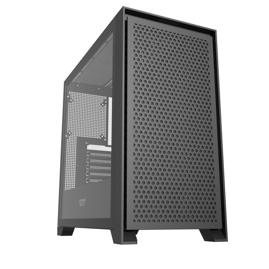 darkFlash DRX90 Mesh Tempered Glass Black