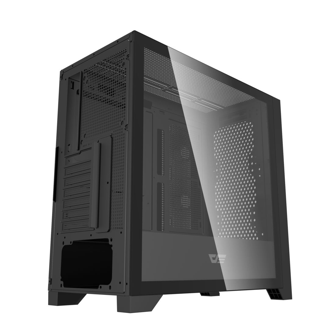 darkFlash DRX90 Mesh Tempered Glass Black