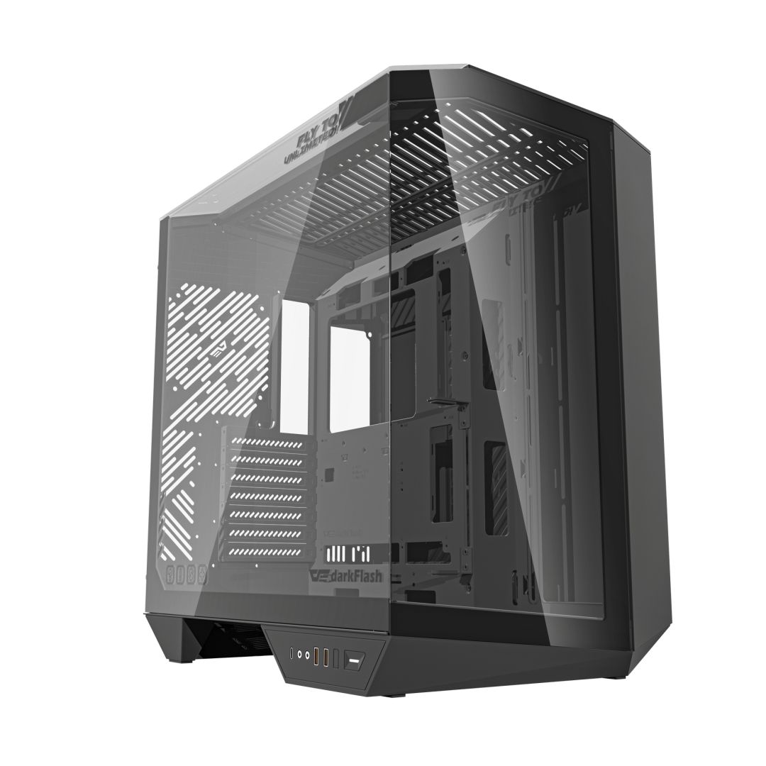 darkFlash DY470 Tempered Glass Black