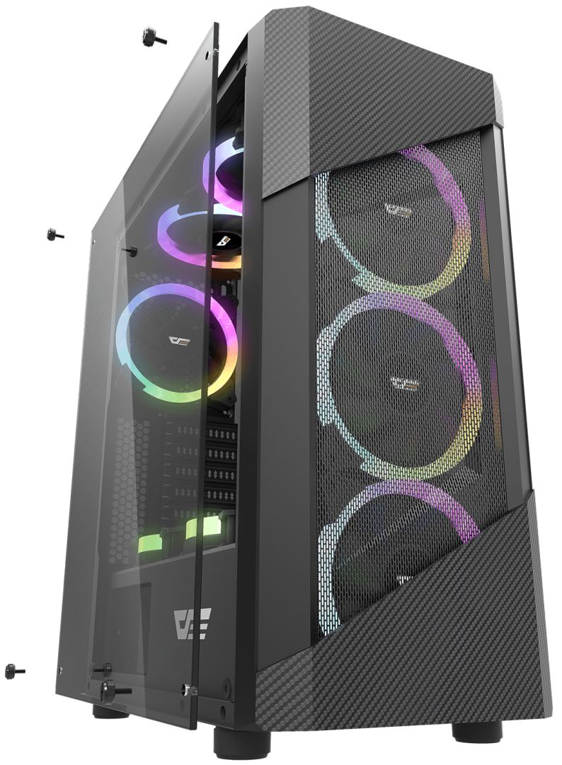 darkFlash Pollux Tempered Glass Black