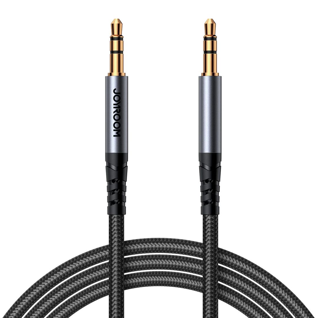 Joyroom SY-A08 AUX stereo audio cable 1,2m Black
