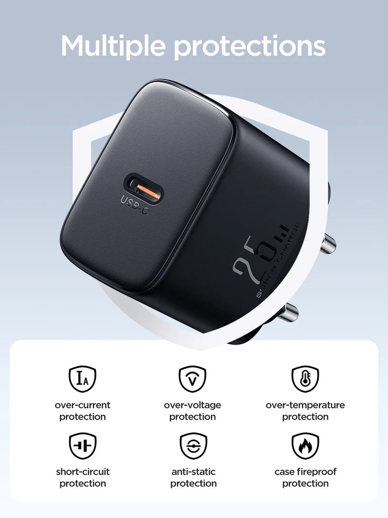 Joyroom JR-TCF11 25W Fast Charger EU Black