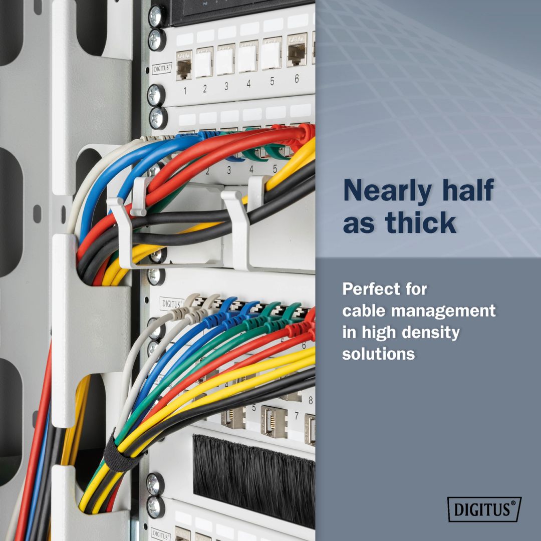 Ubiquiti CAT6A F/FTP Patch Cable 0,5m Blue