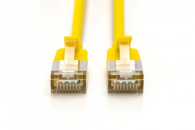 Ubiquiti CAT6A F/FTP Patch Cable 0,5m Yellow