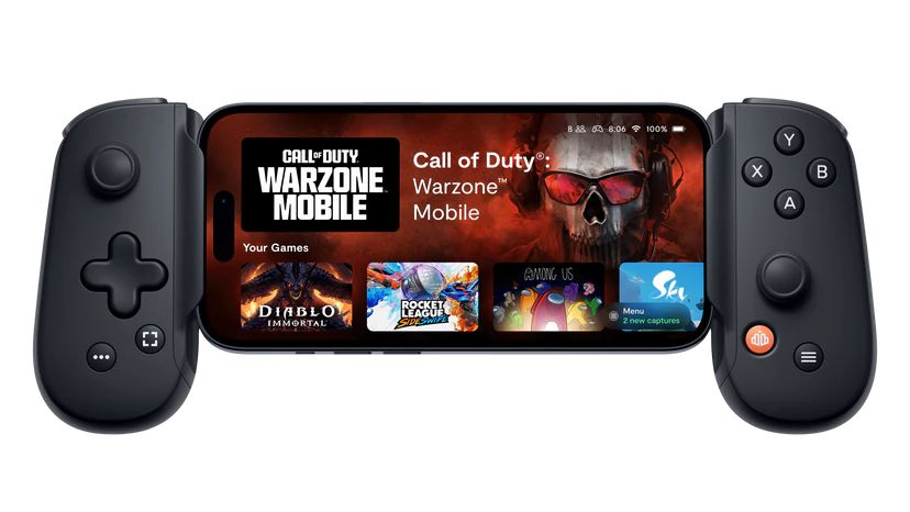 Backbone One 2nd Gen (USB-C) iOS/Android Smartphone controller Black