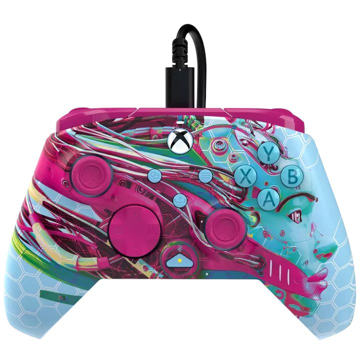 PDP Rematch Dreams Glow Controller for Xbox Series X/S & PC Multicolor