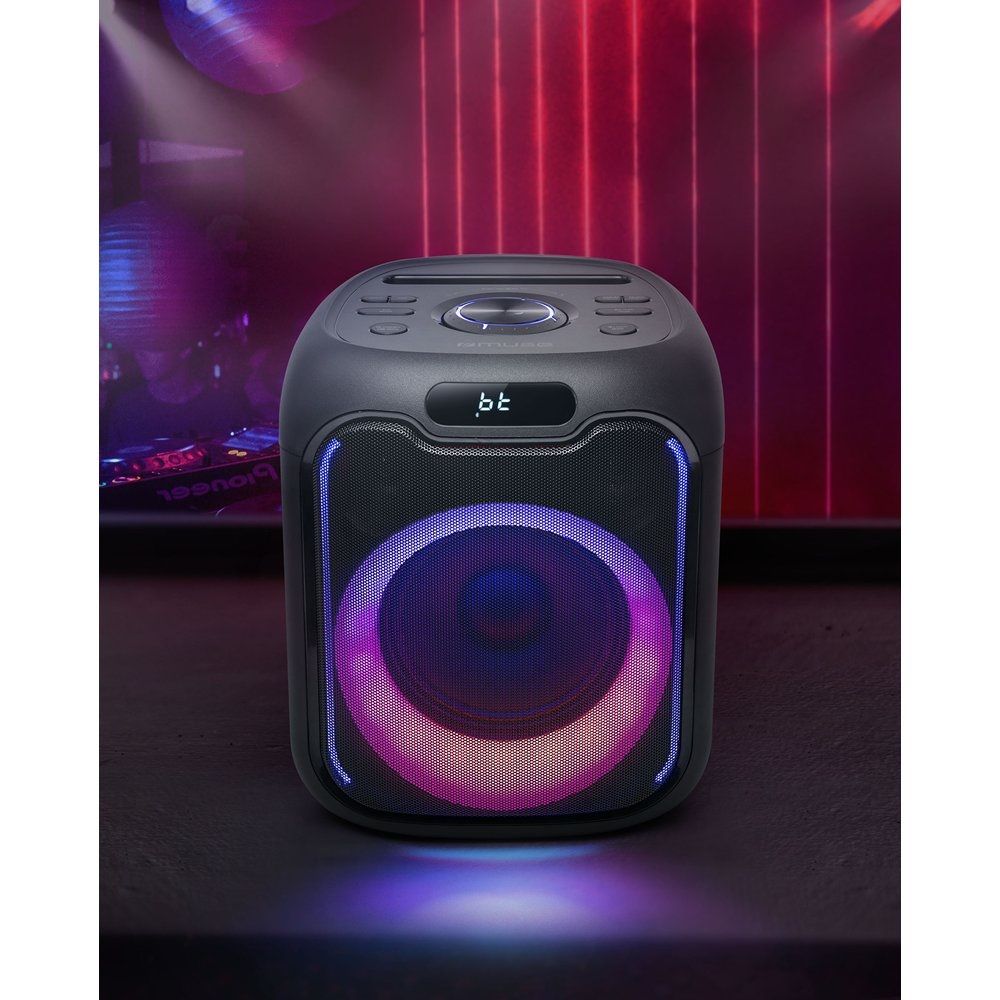Muse M-1803 DJ Bluetooth Party Box Speaker Black
