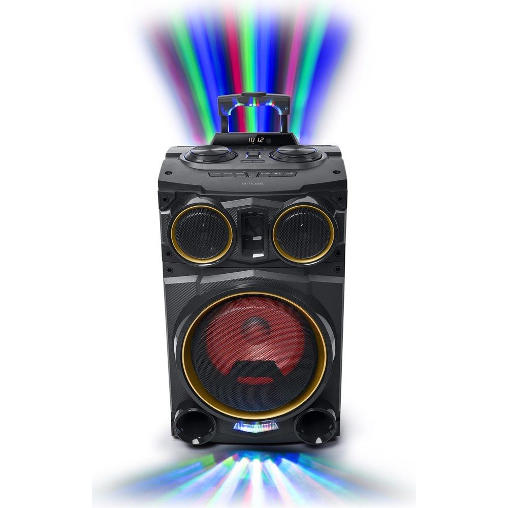 Muse M-1938 DJ Bluetooth Party Box Speaker Black