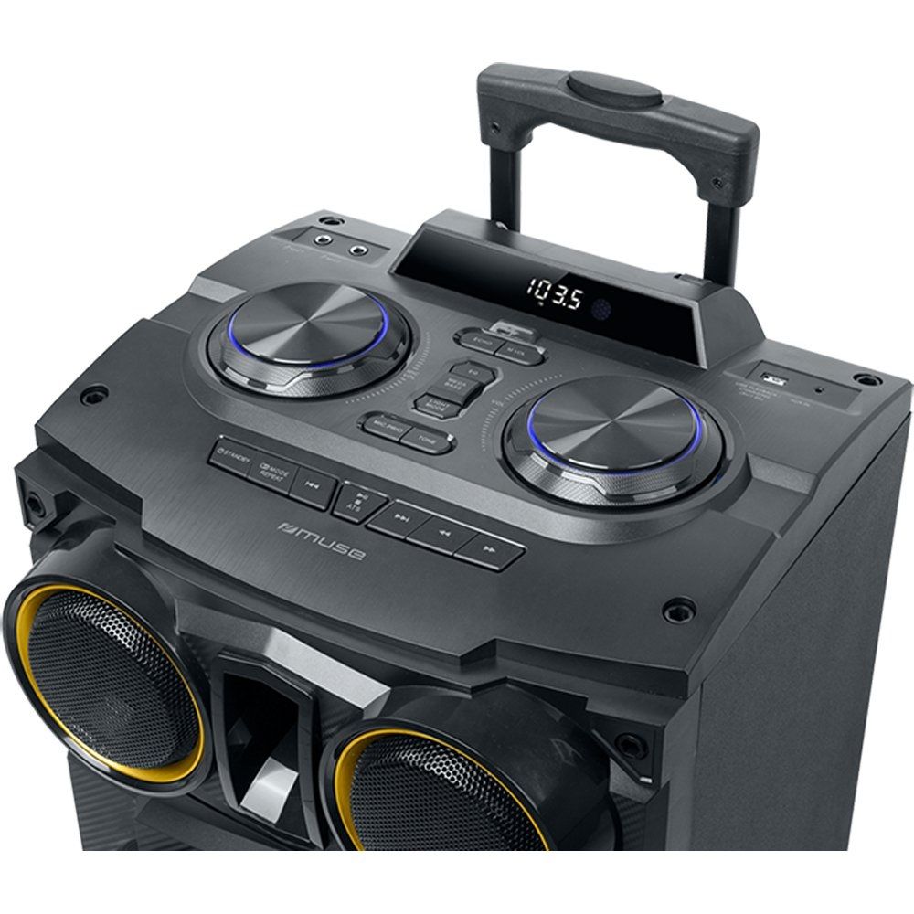 Muse M-1938 DJ Bluetooth Party Box Speaker Black