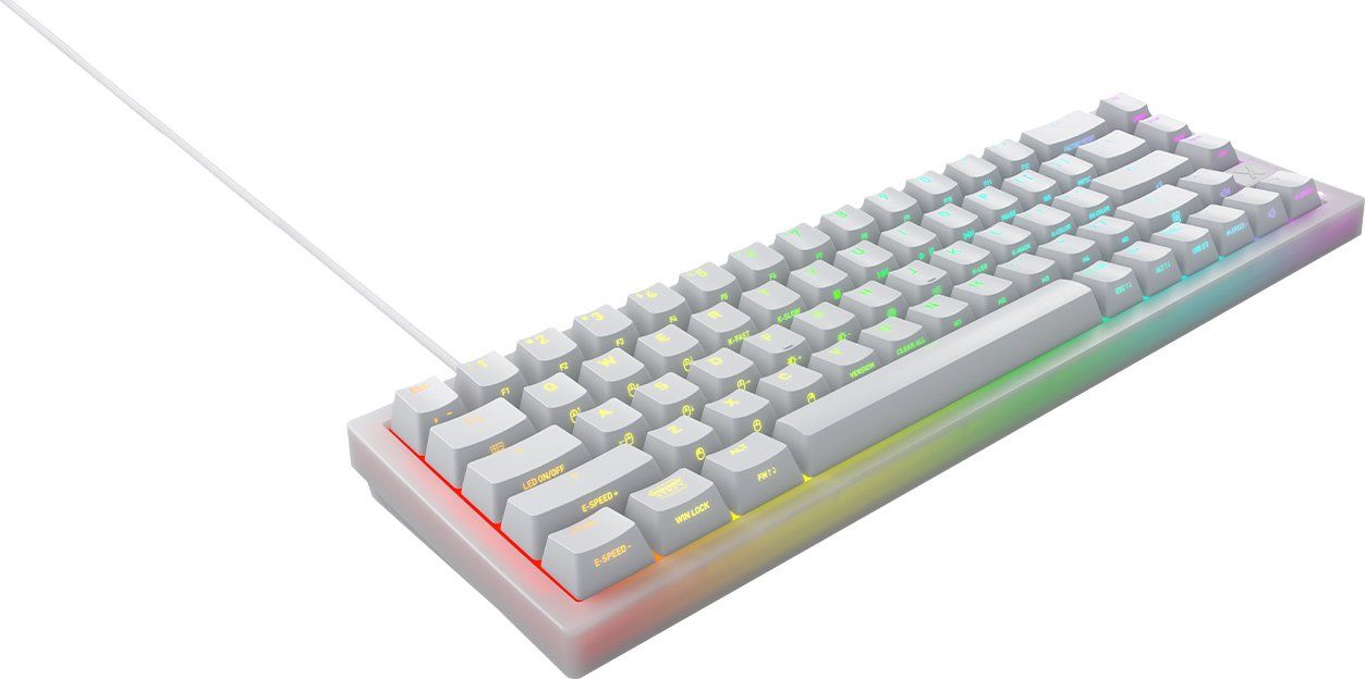 Cherry XTRFY K5V2 Compact Mechanical Gaming RGB Keyboard White US