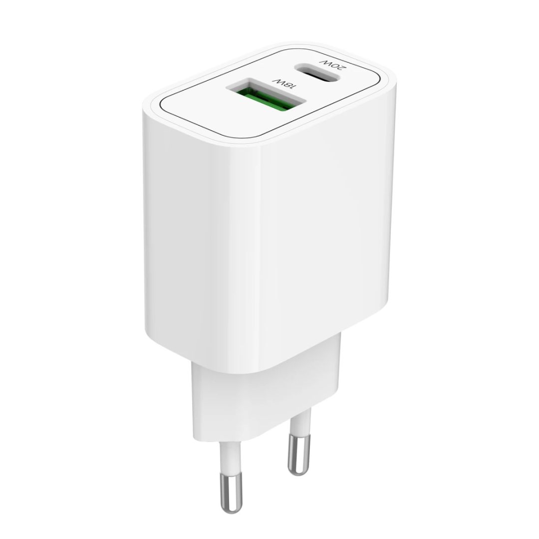 Mobile Origin PD20W Wall Charger MO12, 1 USB-A + 1 USB-C
