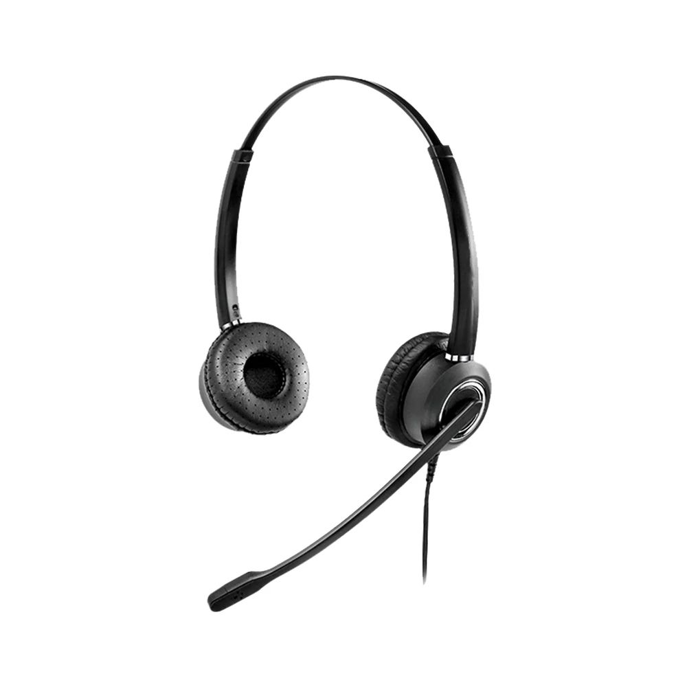 Hameco HS-6300DE-USB Headset Black