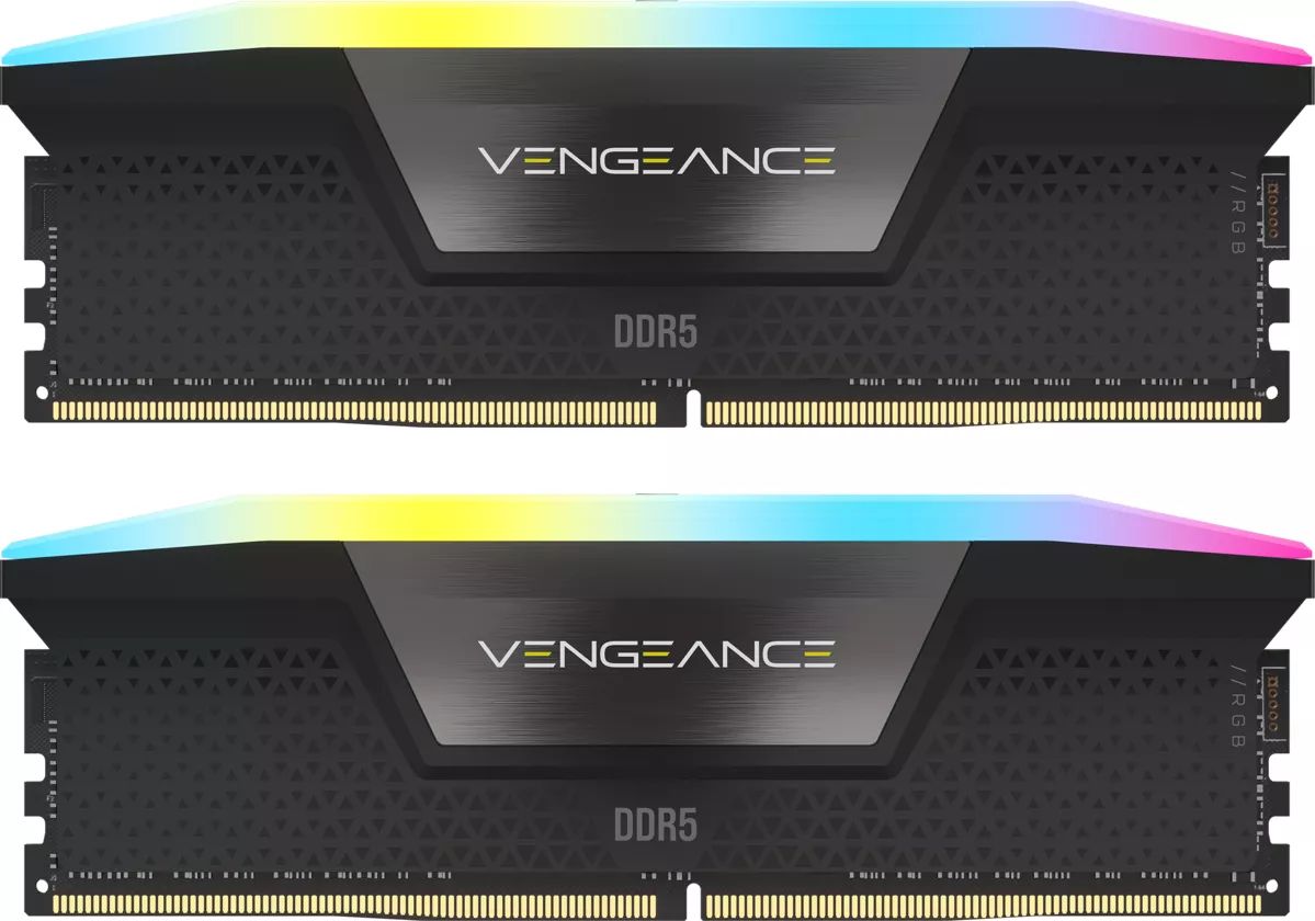 Corsair 48GB DDR5 6400MHz Kit(2x24GB) Vengeance RGB Black