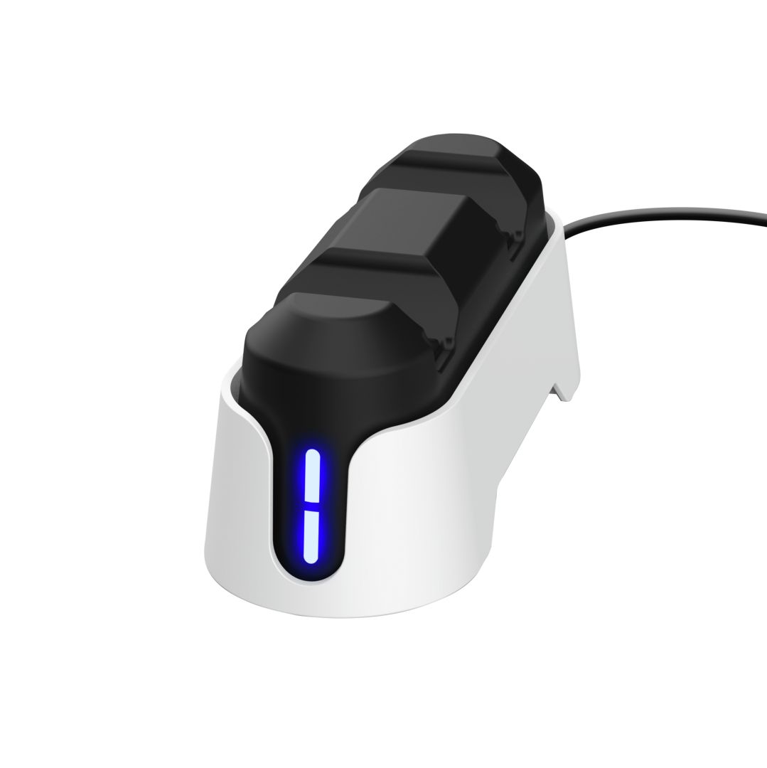 Trust GXT 228 Dual charging dock for PS5 controllers White