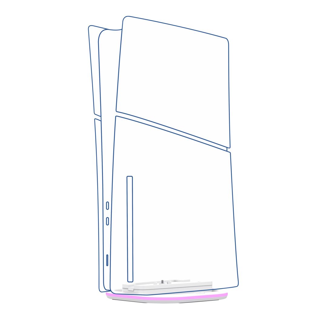 Trust GXT 229 LED Vertical Stand for PS5 White