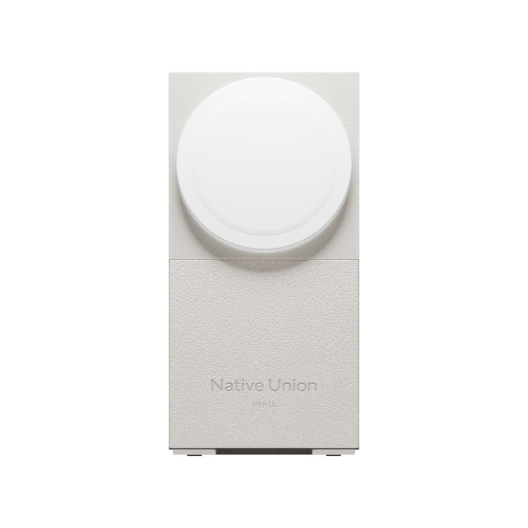 Native Union Rise 2-in-1 Qi2 wireless charger Sandstone