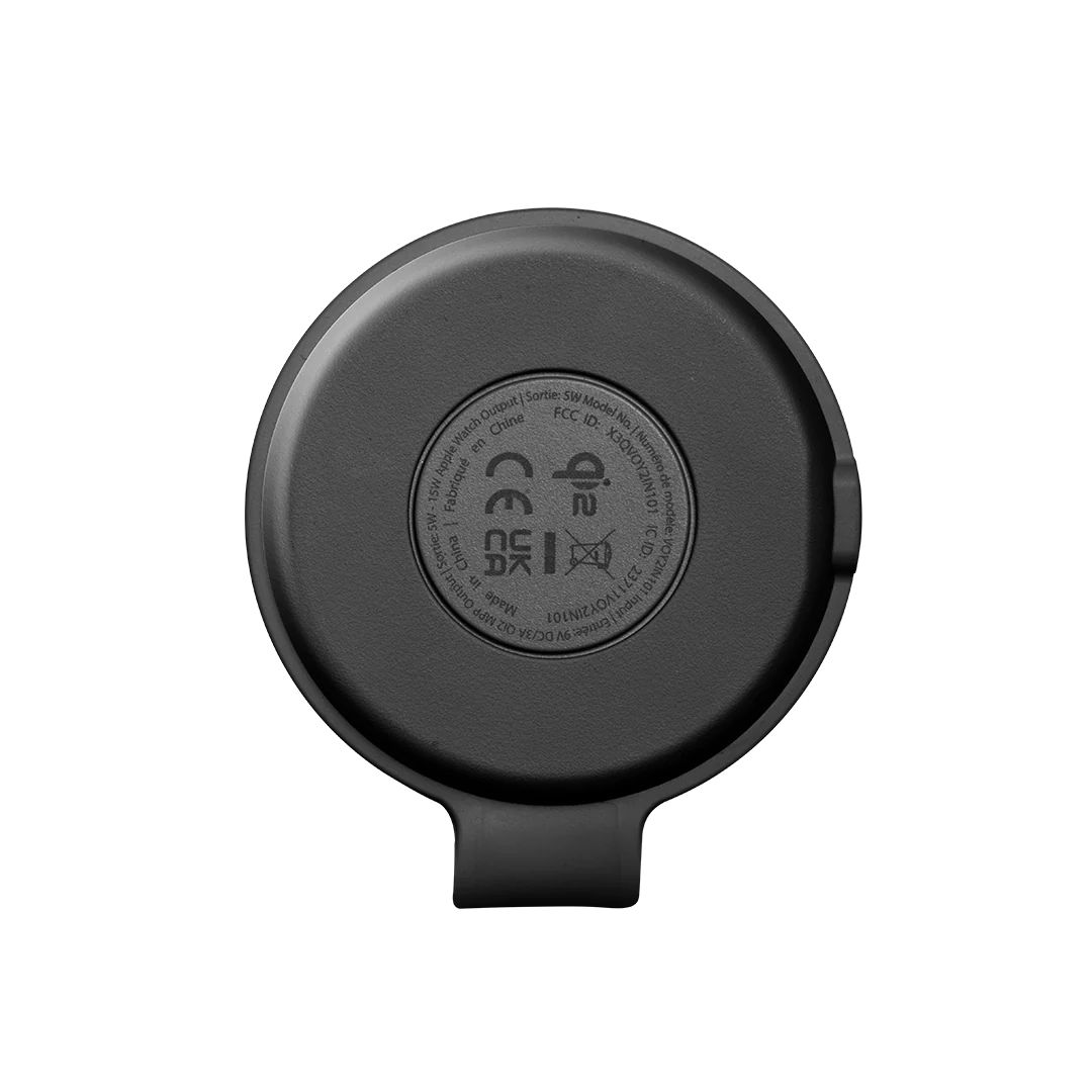 Native Union Voyage 2-in-1 Qi2 wireless charger Black