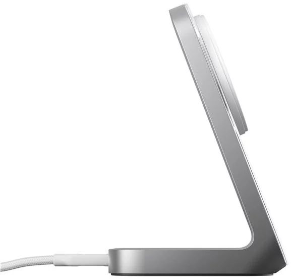 Nomad Stand One 2nd Gen MagSafe Silver