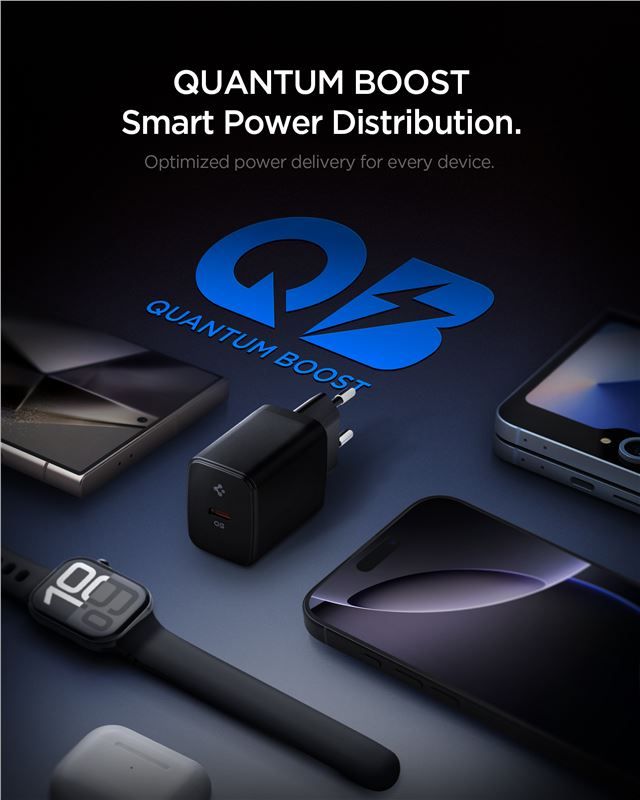 Spigen Essential 20W Wall Charger EE201EU Black