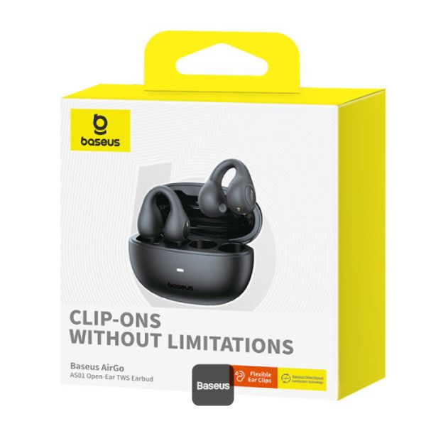 Baseus AirGo 1 Ring Bluetooth Headset Black