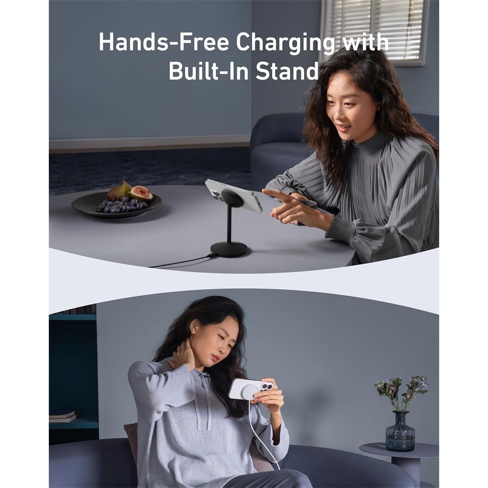 ANKER MagGo Wireless Charger 15W Black