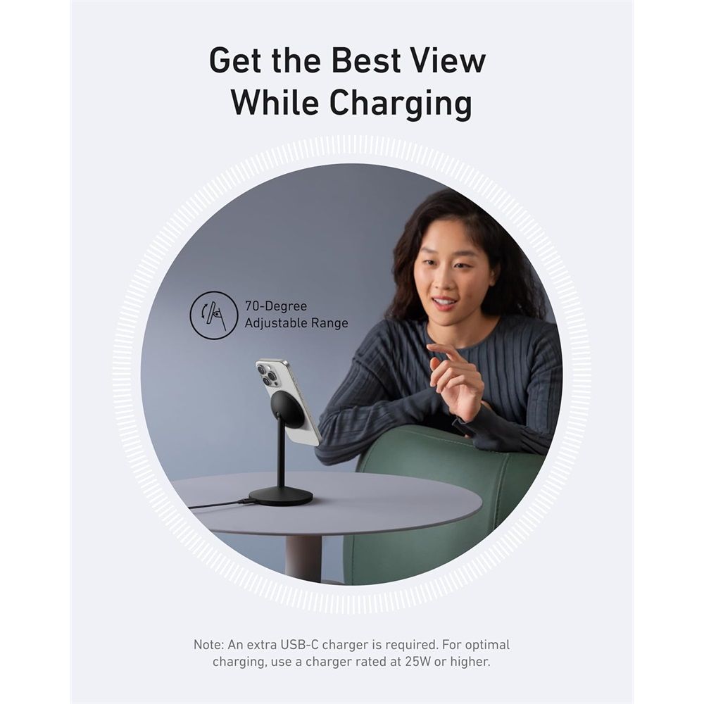 ANKER MagGo Wireless Charger 15W Black