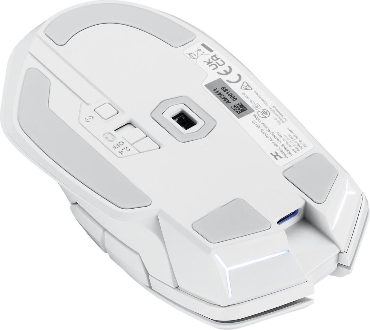 PowerColor ALPHYN AM10 Wireless Bluetooth Mouse White