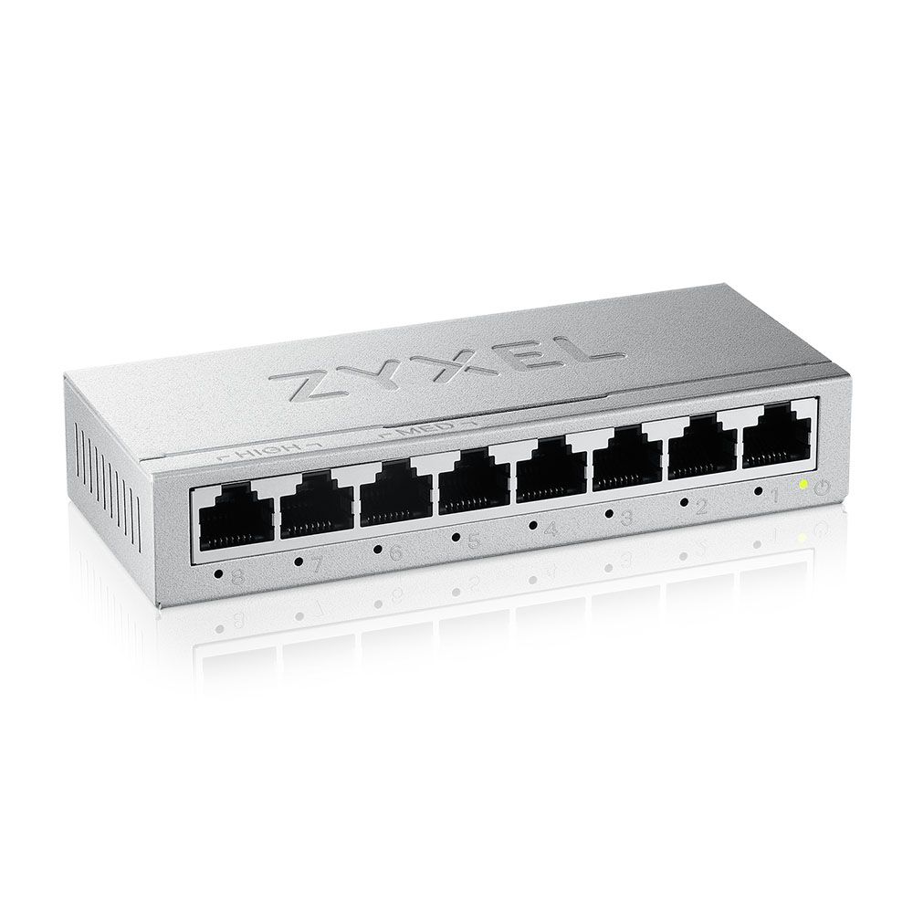 ZyXEL GS-108Bv5 8port Gigabit LAN Unmanaged Desktop Switch