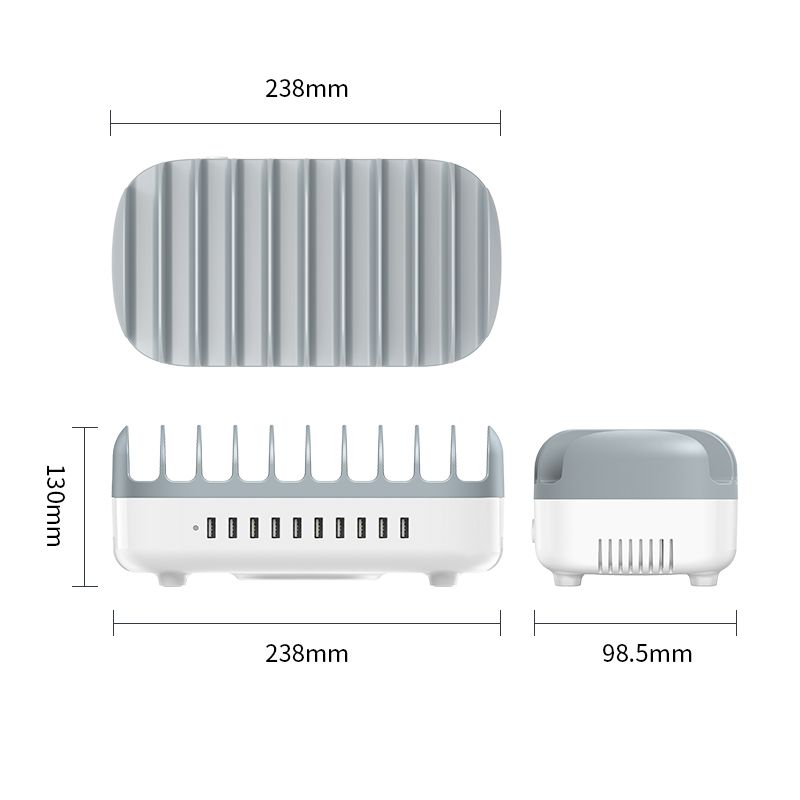 Orico DUK-10P-V1-EU-WH Charging Station White