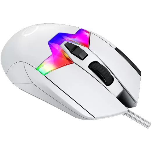 LORGAR MSP80 Gaming Mouse White