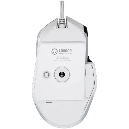 LORGAR MSP80 Gaming Mouse White