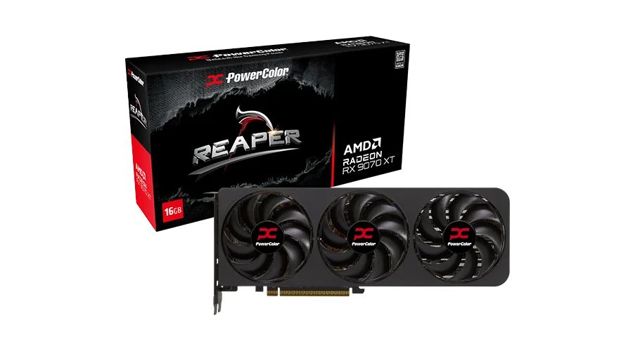 PowerColor RX9070 XT 16GB DDR6 Reaper
