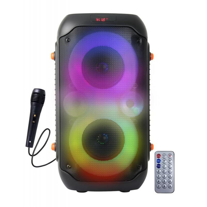 Esperanza Singer Bluetooth RGB Karaoke Speaker Black