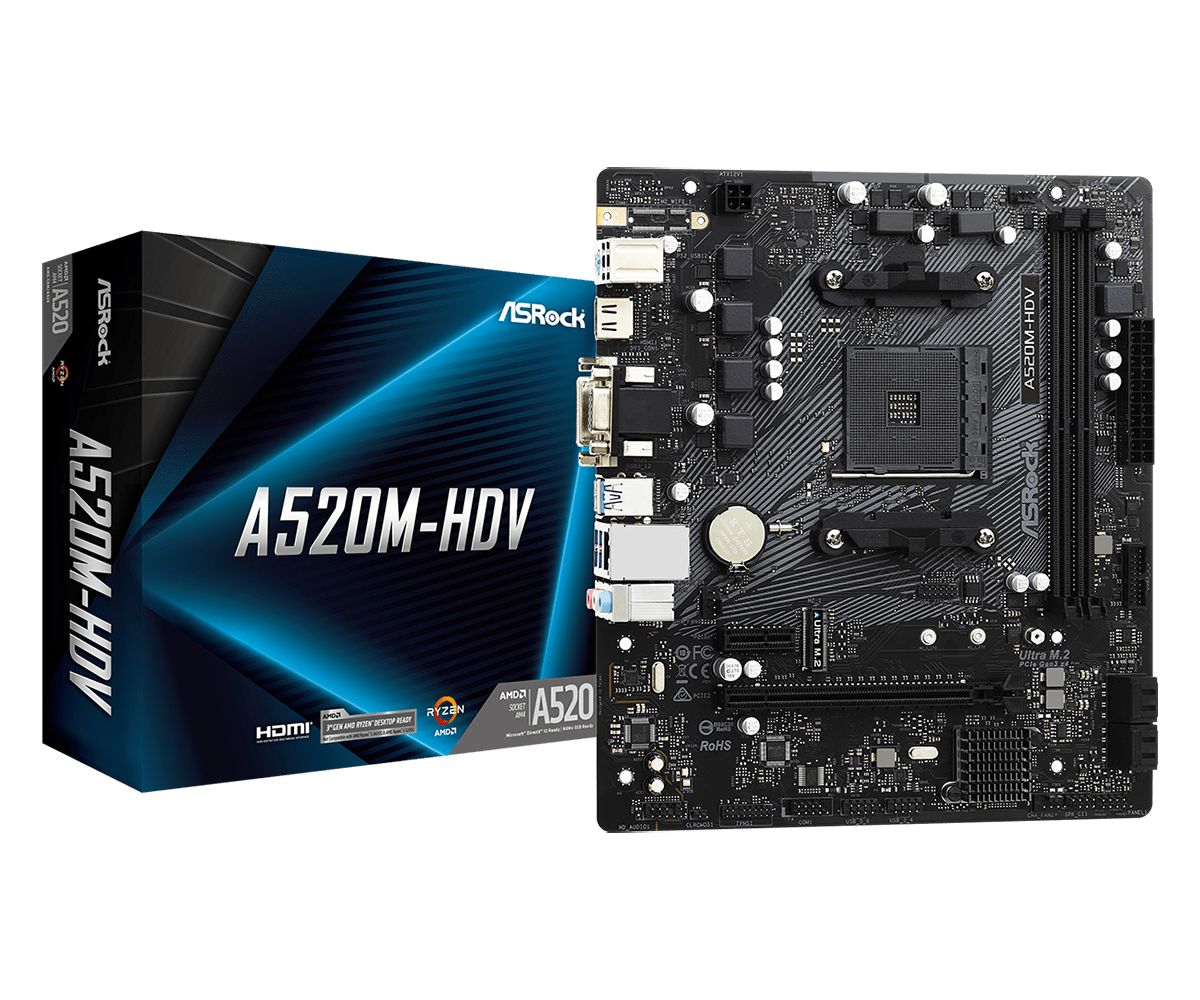 ASROCK A520M-HDV