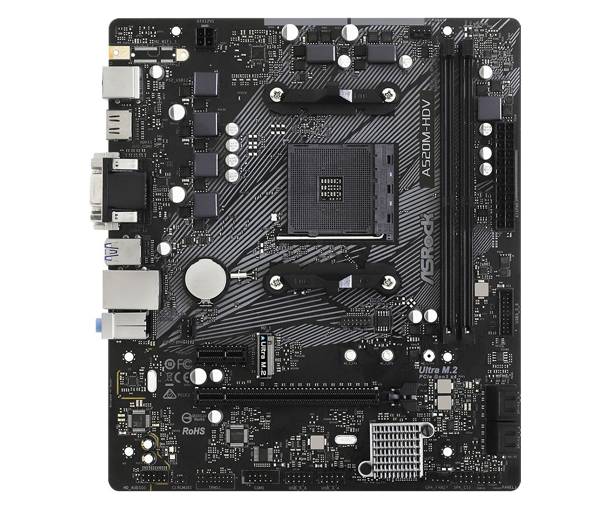 ASROCK A520M-HDV