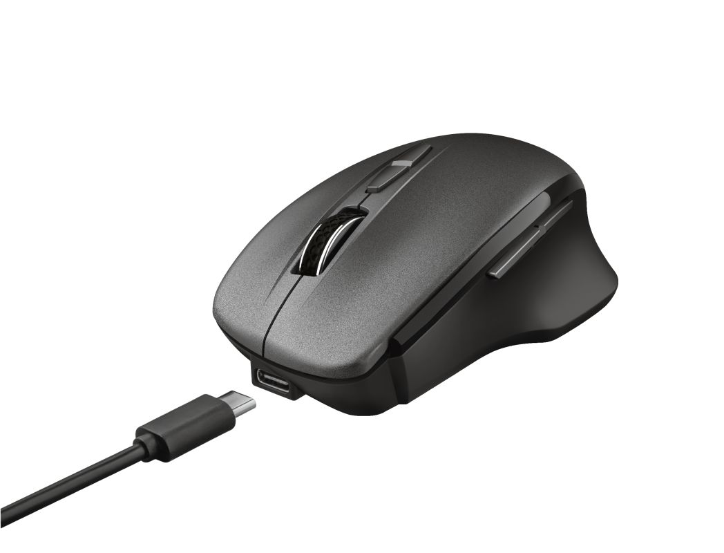 Trust Themo Rechargeable Wireless mouse Black