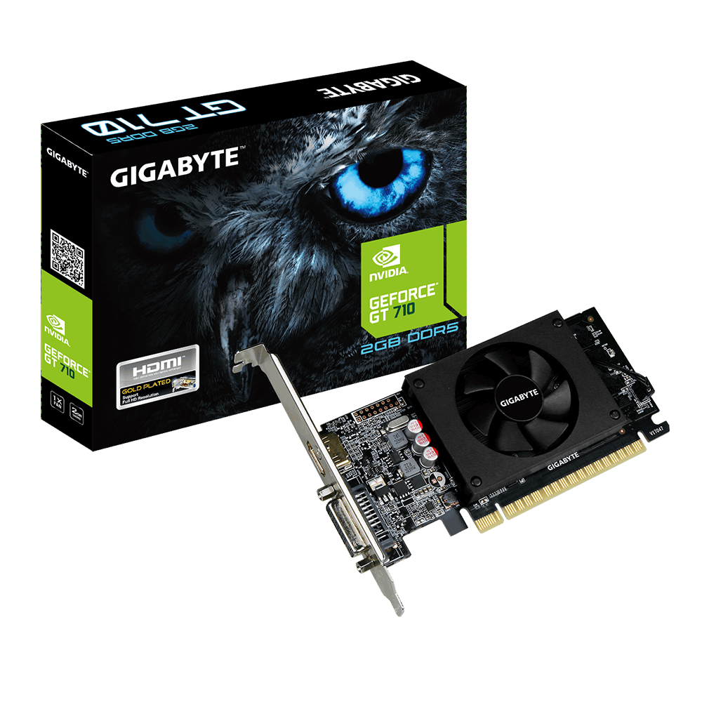 GIGABYTE GT710 2GB DDR5 GV-N710D5-2GL
