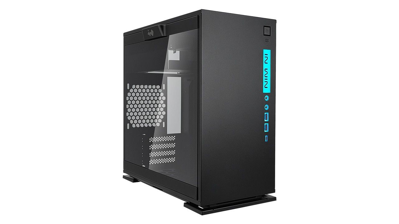 InWin 301C Tempered Glass Black