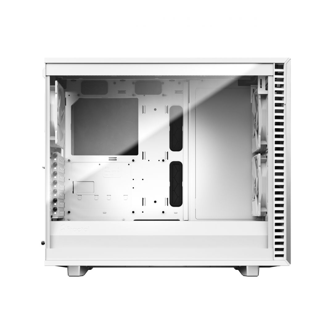 Fractal Design Define 7 Clear Tempered Glass White