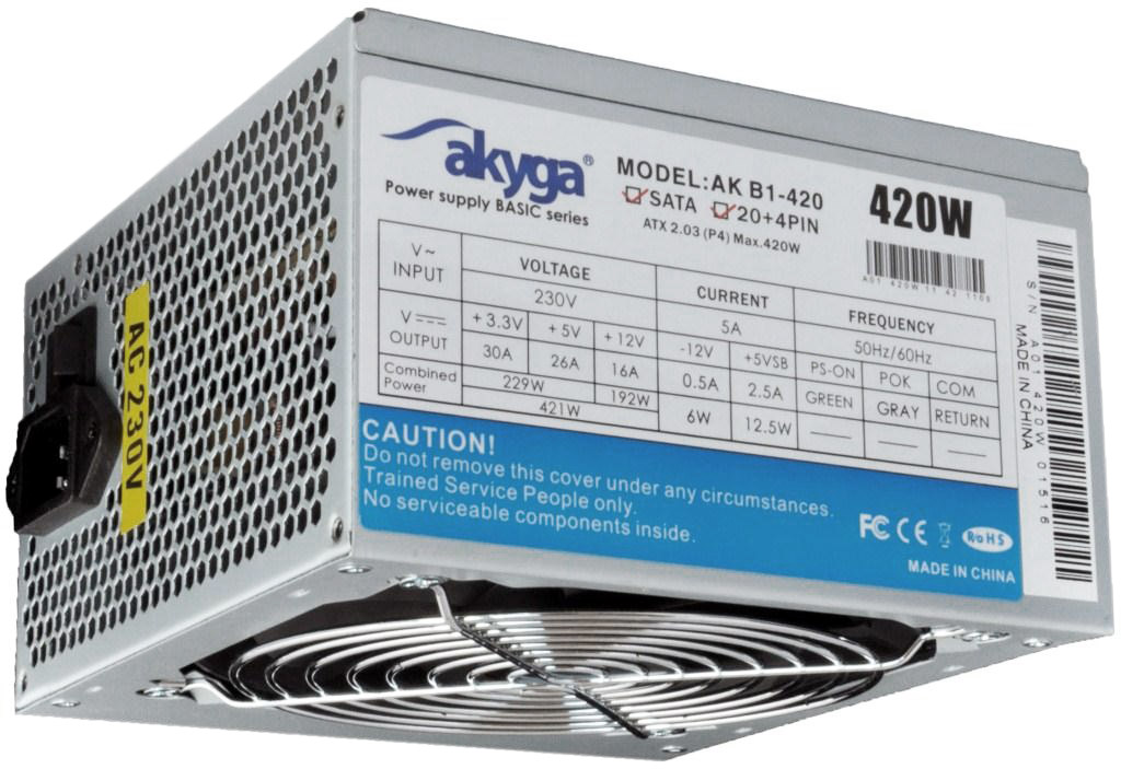 Akyga 420-Basic 420W 12CM OEM