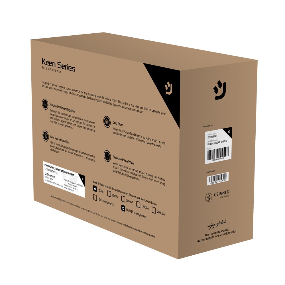 Njoy Keen 600 600VA